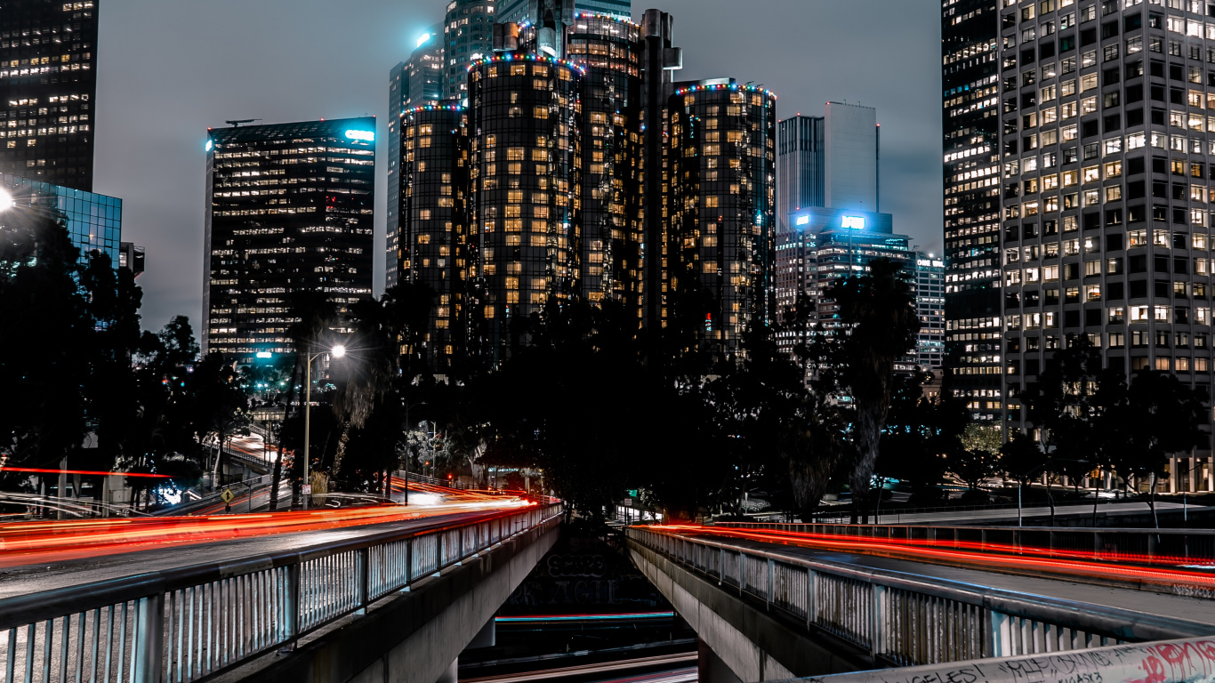 Обои архитектура, городской пейзаж, городской район, метрополия, город в разрешении 1366x768