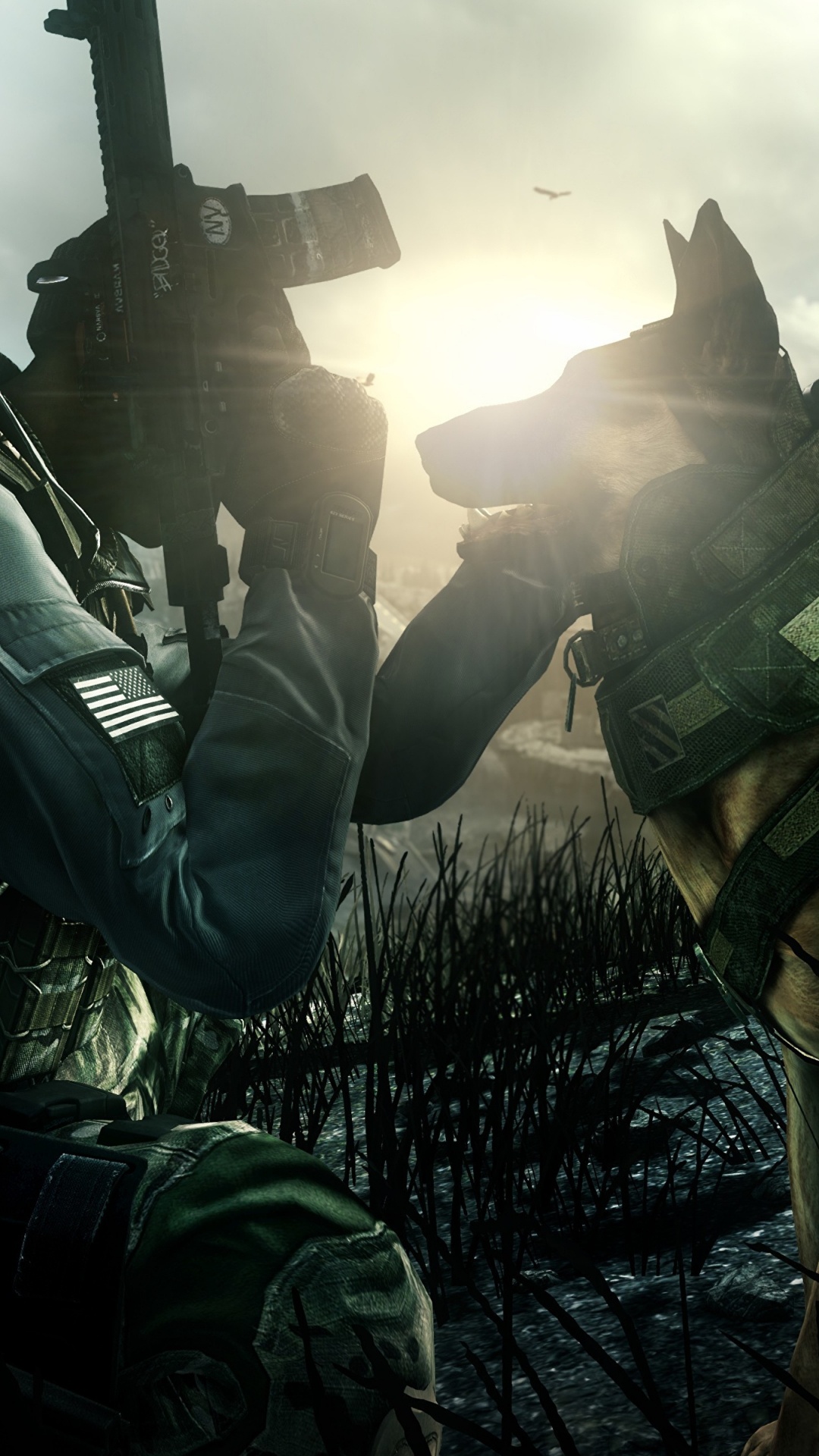 Обои call of duty ghosts, Инфинити Вард, activision, шутер, компьютерная игра в разрешении 1080x1920