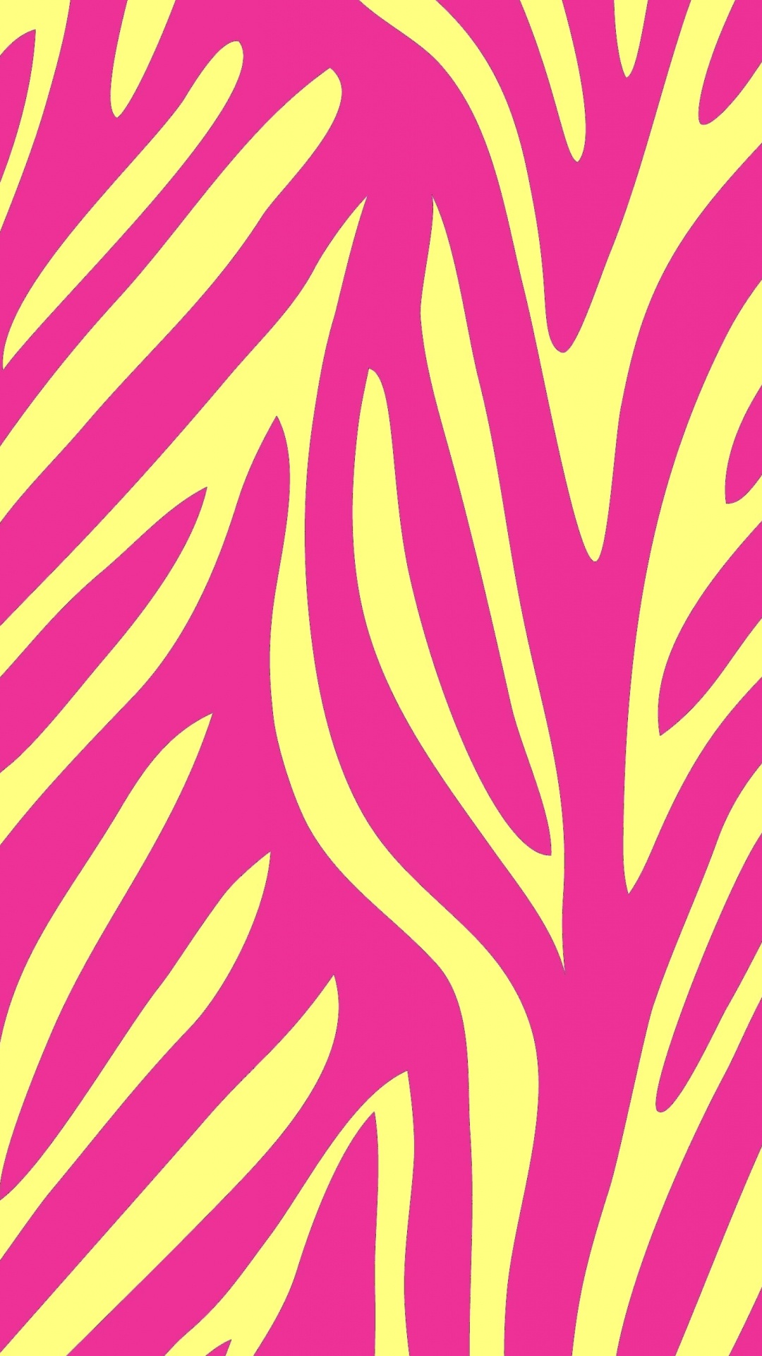 Обои животных печати, зебра, розовый, узор, пурпурный цвет в разрешении 1080x1920