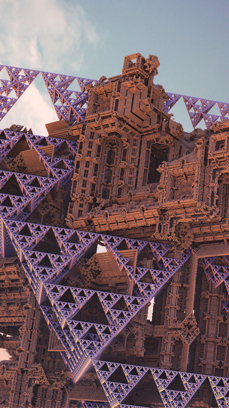 Обои ориентир, облако, здание, мир, пурпур в разрешении 750x1334