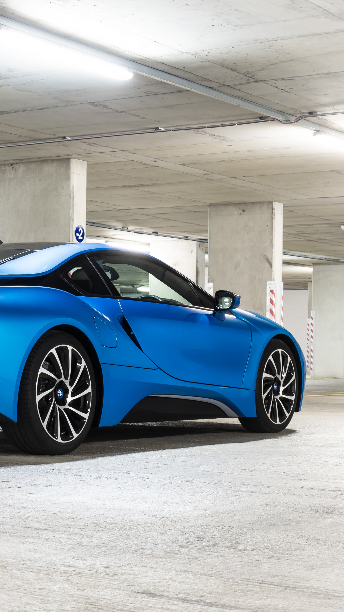 Обои суперкар, зеркало заднего вида, авто, электромобиль, спортивный автомобиль в разрешении 1440x2560