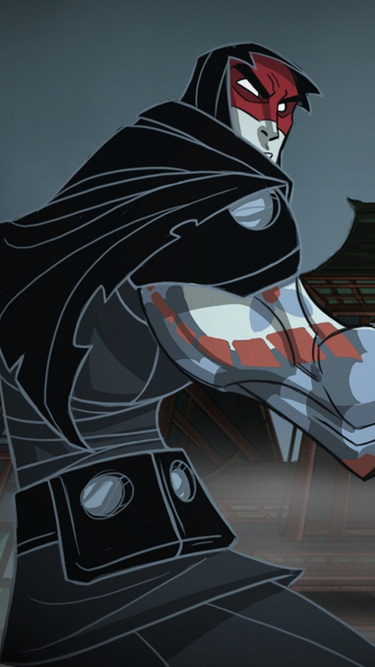 Обои стелс игры, ниндзя, игровая Платформа, компьютерная игра, мультфильм в разрешении 750x1334