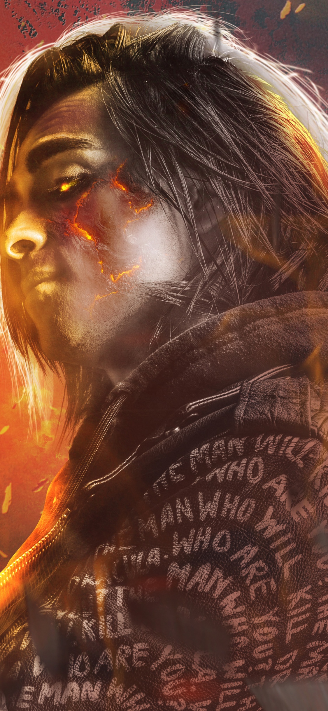 Обои нетфликс, иллюстрация, арт, Цифровой композитинг, видео в разрешении 1125x2436