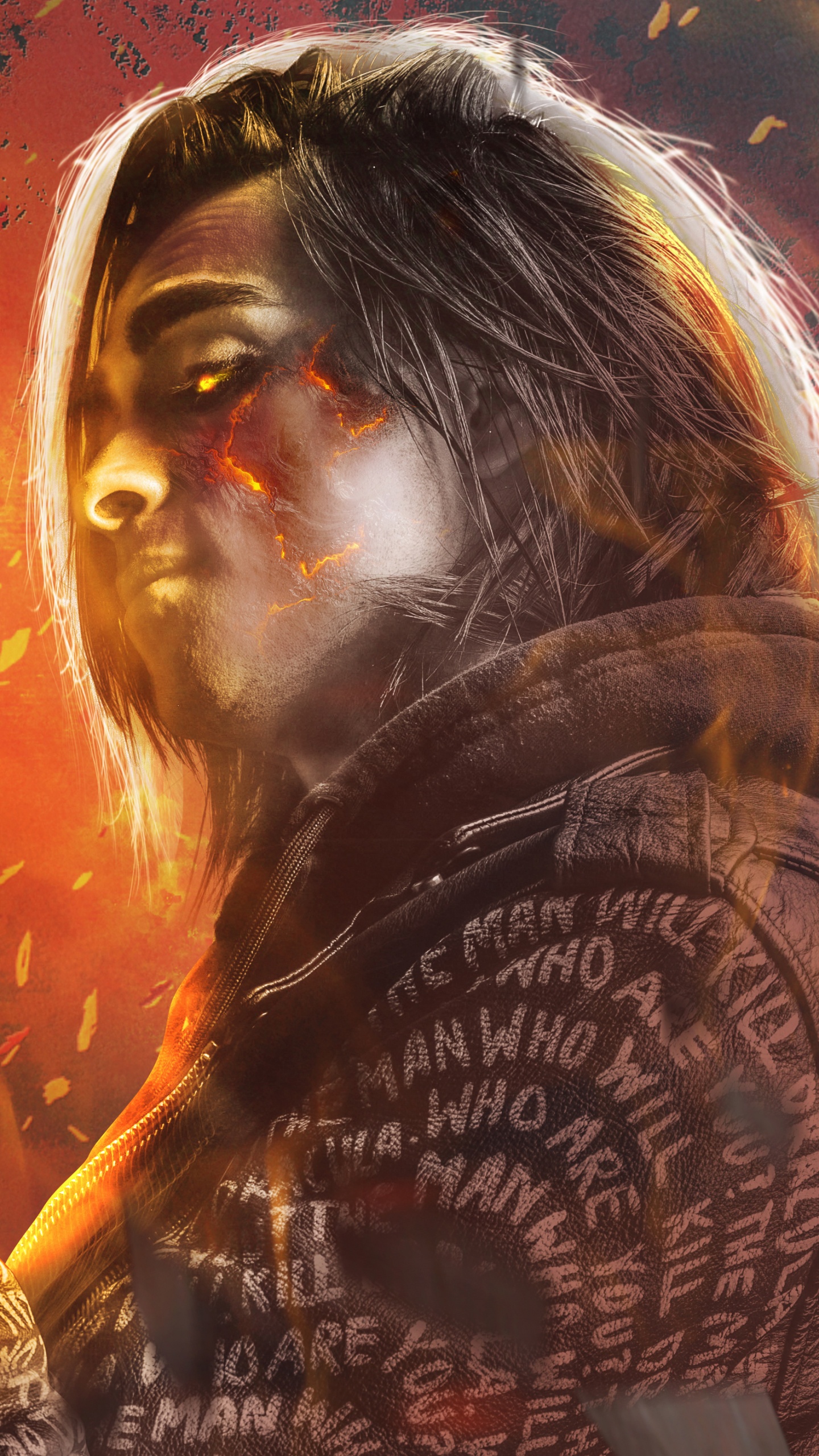 Обои нетфликс, иллюстрация, арт, Цифровой композитинг, видео в разрешении 1440x2560