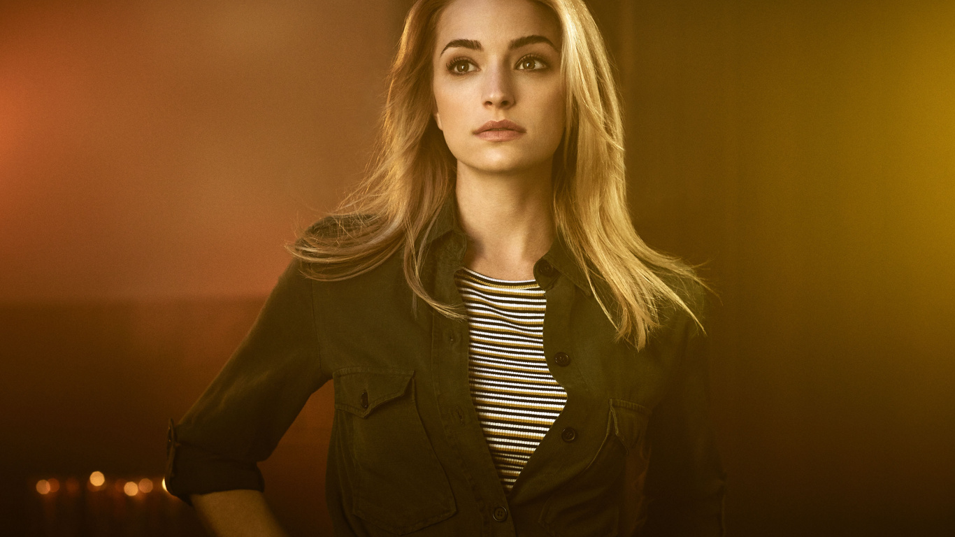 Обои Бриан Хауэй, Кэтрин Ранс, волосы, лицо, блондин в разрешении 1366x768