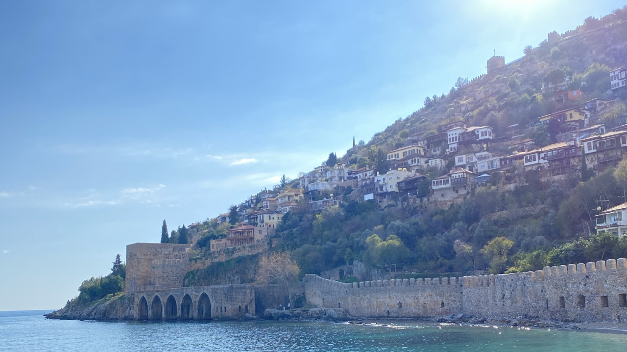 Обои кизилкуле, вода, облако, синий, лазурный в разрешении 1280x720