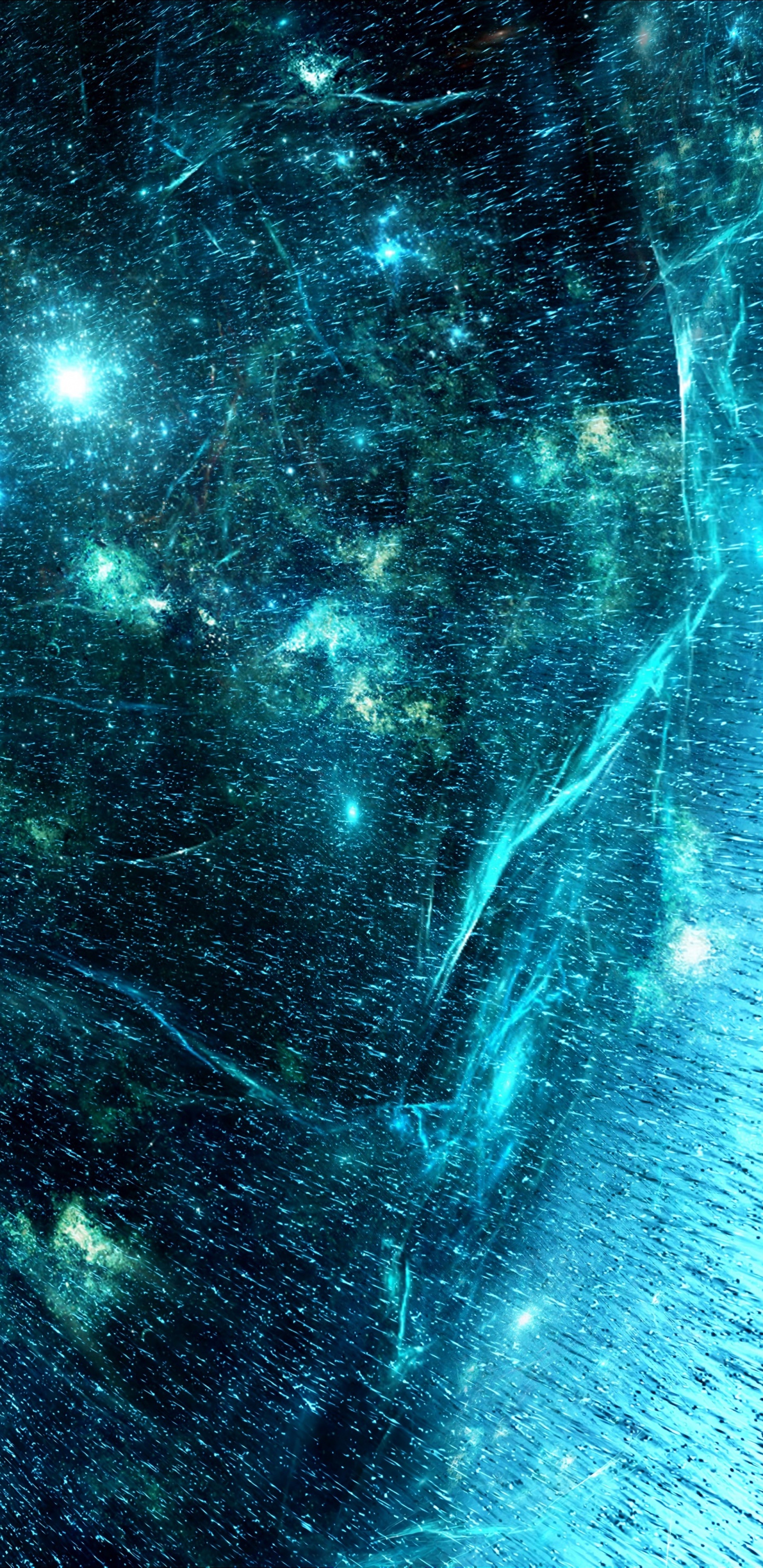 Обои синий, Аква, бирюза, чирок, вода в разрешении 1440x2960