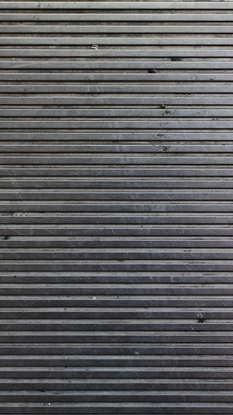 Обои стена, листовой металл, алюминий, линия, металл в разрешении 750x1334