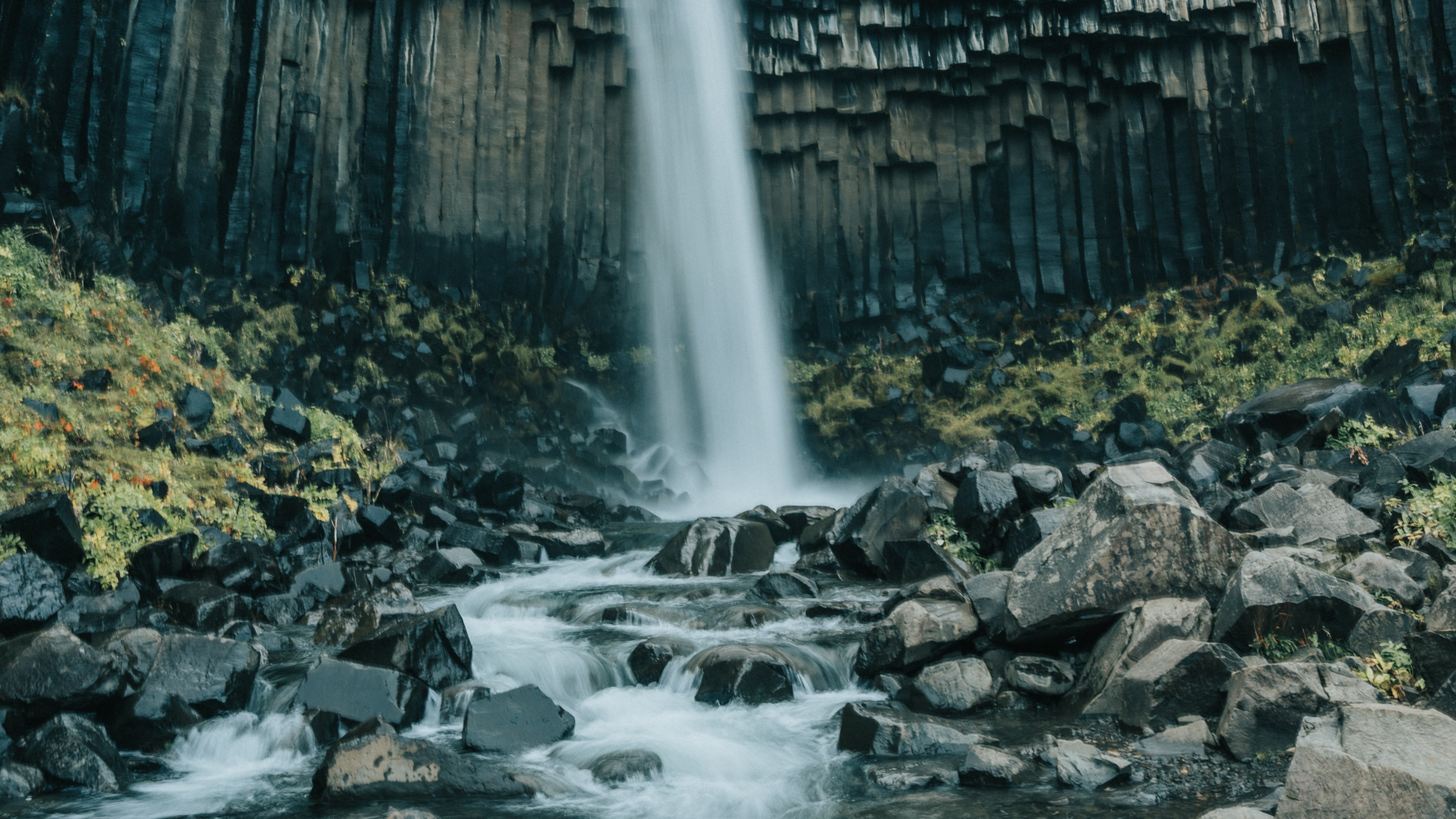 Обои водные элементы, водопад, реки, природа, водоток в разрешении 3840x2160