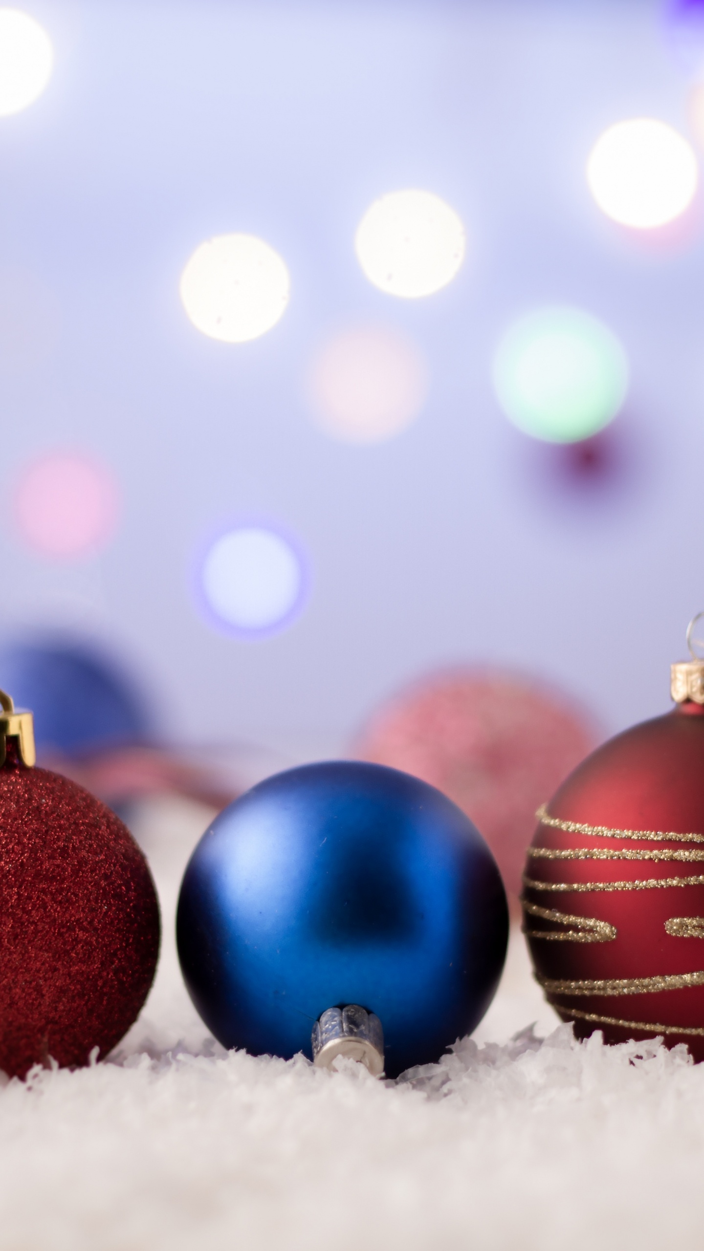 Обои рождественский орнамент, Рождественские украшения, Рождественский день, праздник, Новый год в разрешении 1440x2560