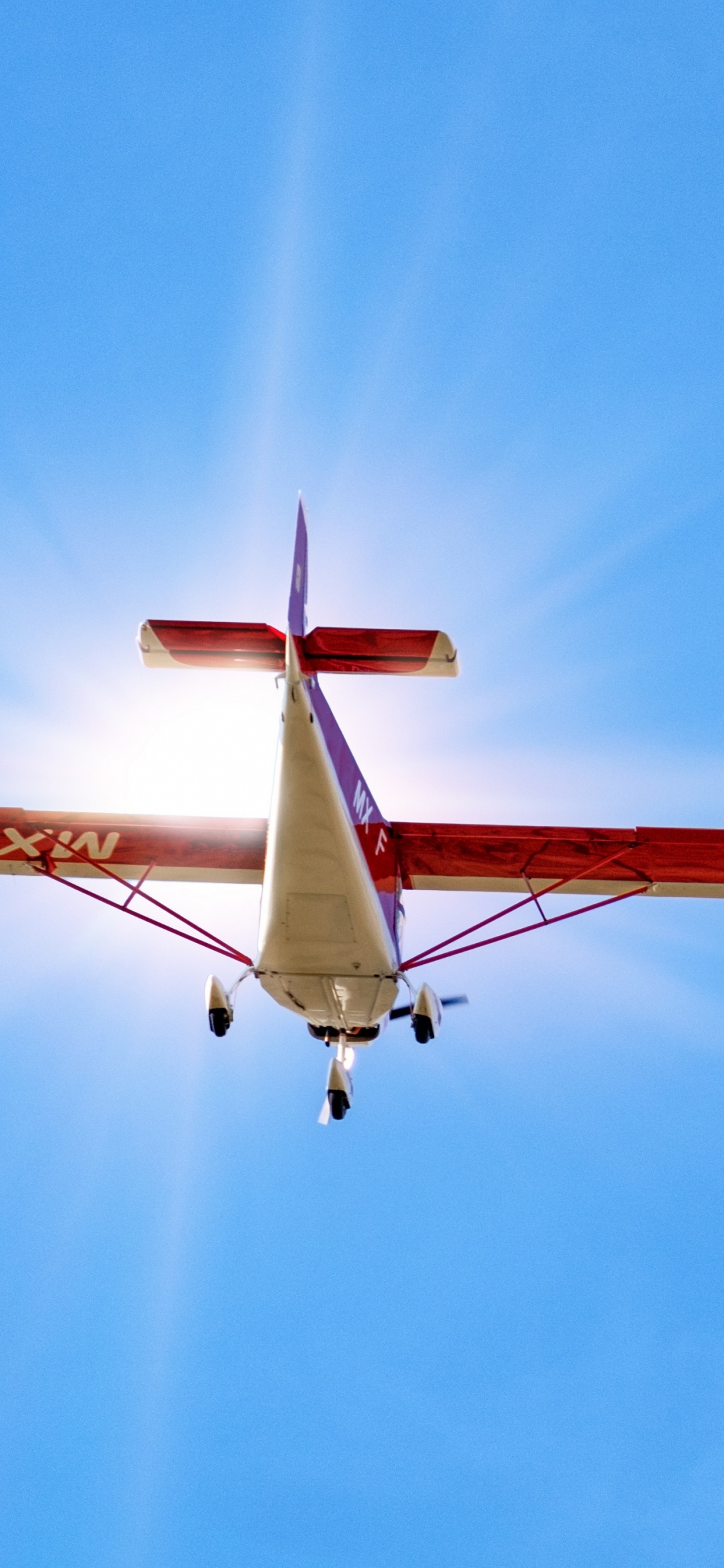 Обои авиация, самолеты, полет, самолет, воздушное путешествие в разрешении 1125x2436