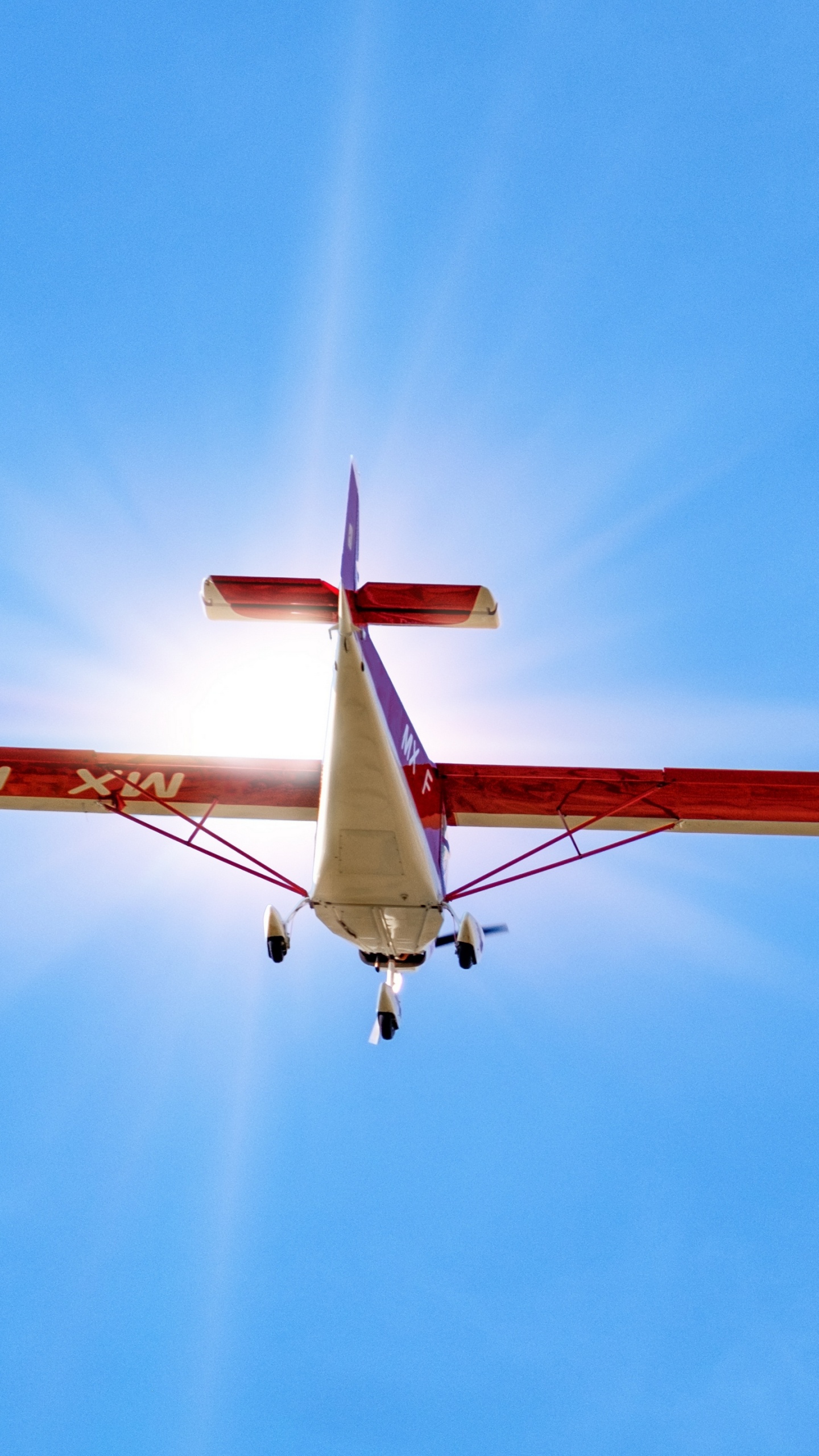 Обои авиация, самолеты, полет, самолет, воздушное путешествие в разрешении 1440x2560