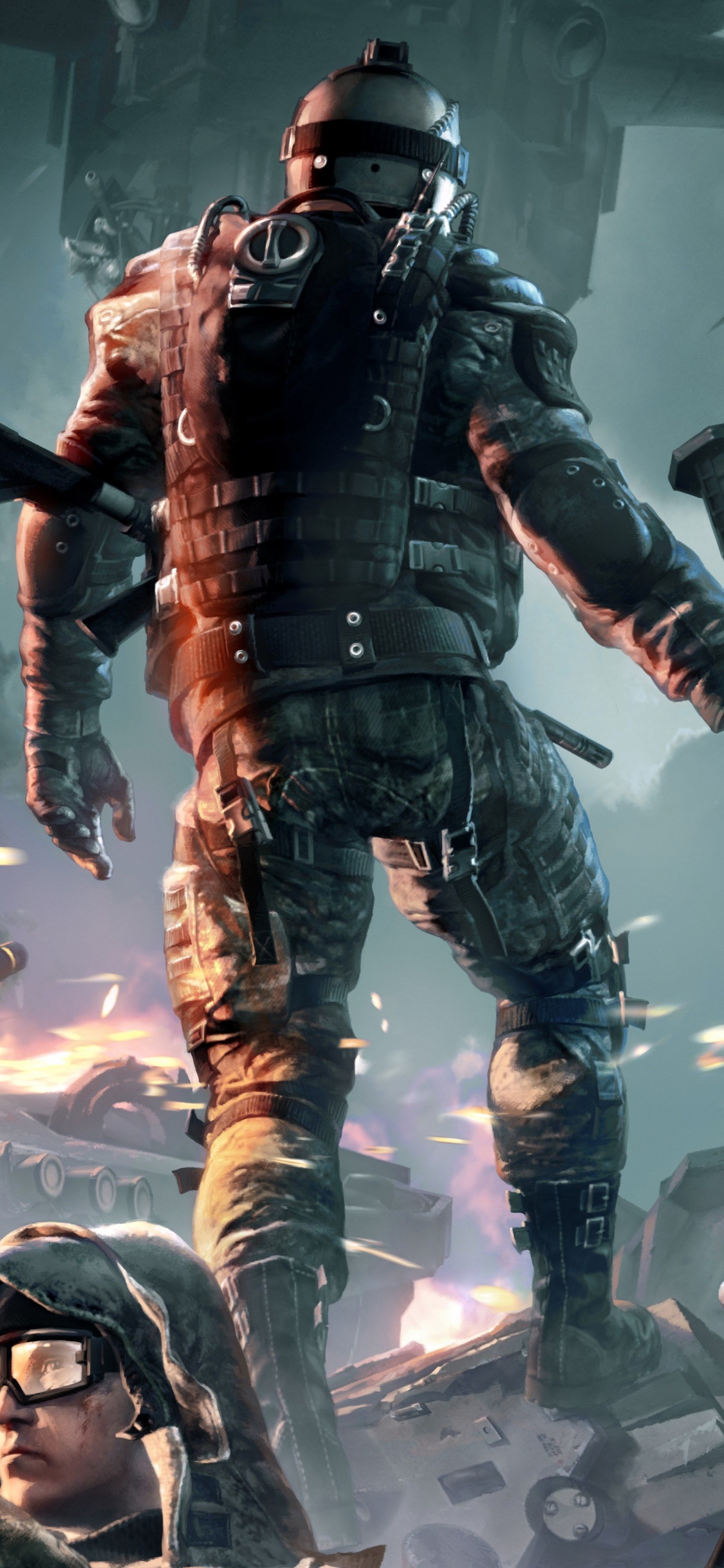 Обои видеоигра, боевик, warface, игра-боевик, стратегии видео игры в разрешении 1125x2436