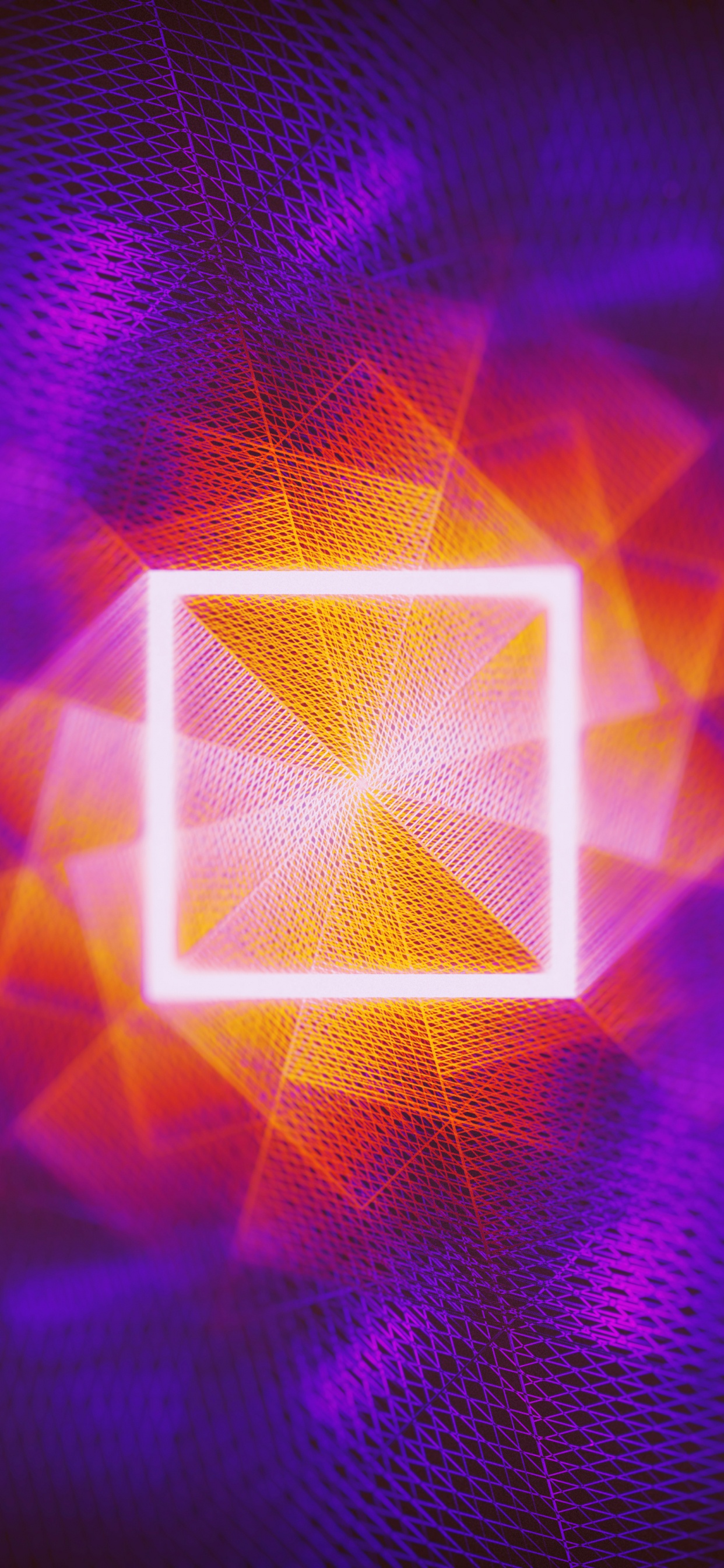 Обои пурпур, свет, Фиолетовый, дизайн, узор в разрешении 1242x2688