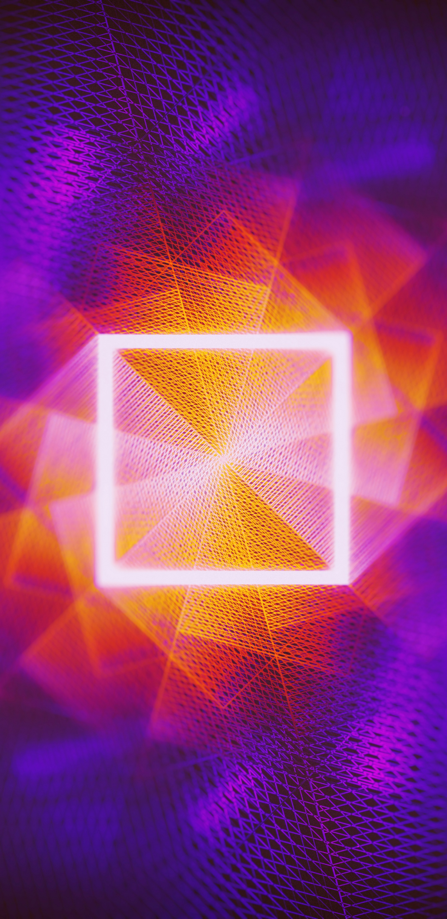 Обои пурпур, свет, Фиолетовый, дизайн, узор в разрешении 1440x2960