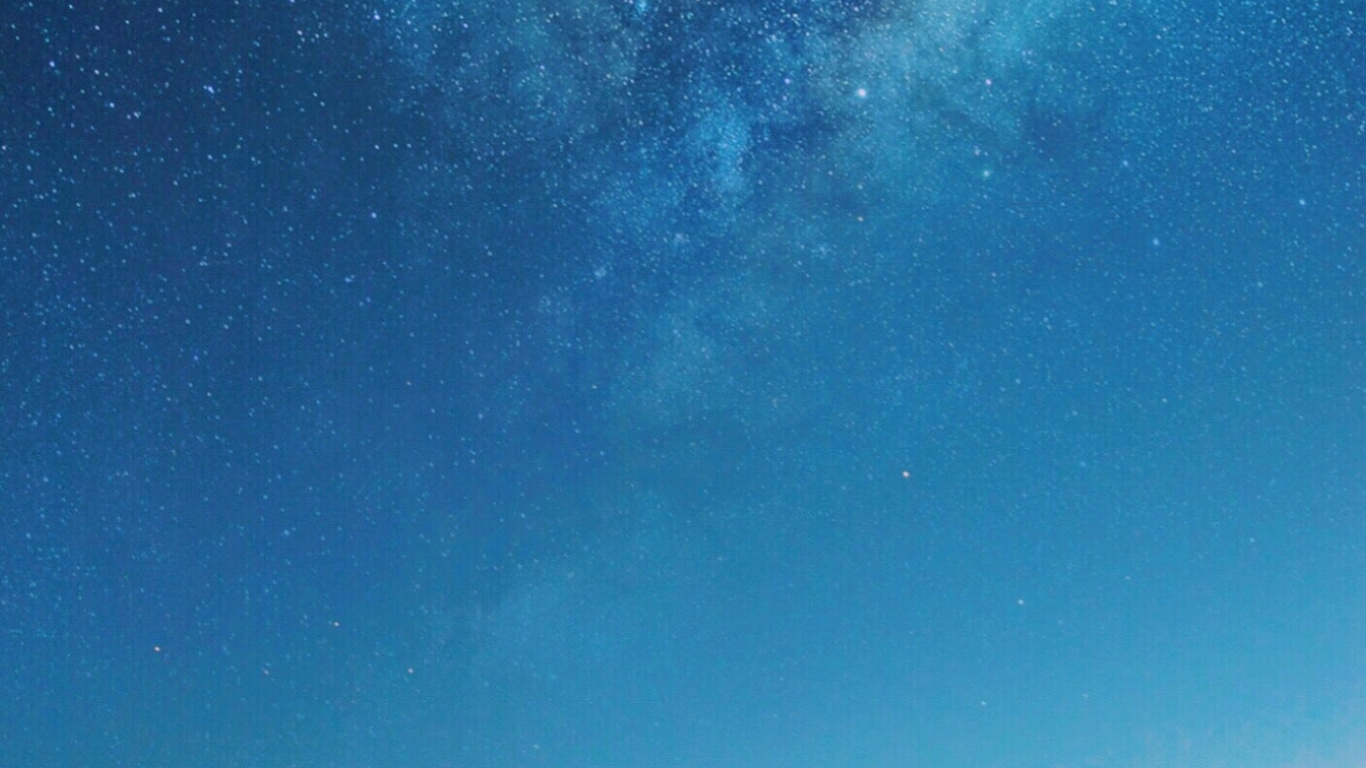 Обои Млечный Путь, звезда, вода, атмосфера, природа в разрешении 1366x768