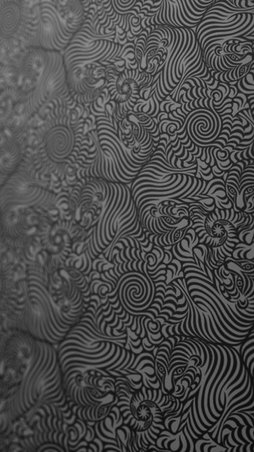 Обои текстура, черный и белый, узор, дизайн, монохромный в разрешении 1080x1920