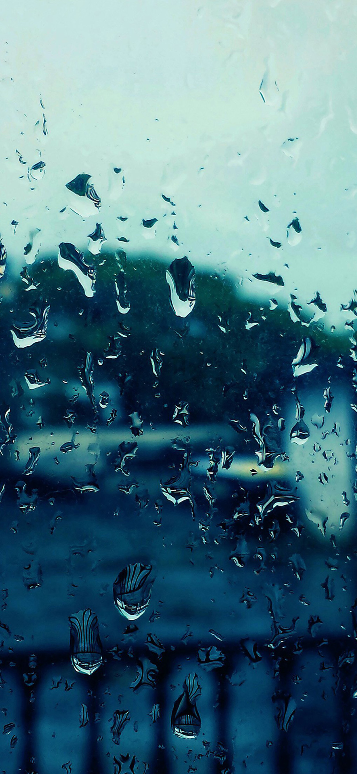 Обои синий, вода, Аква, падение, бирюза в разрешении 1242x2688