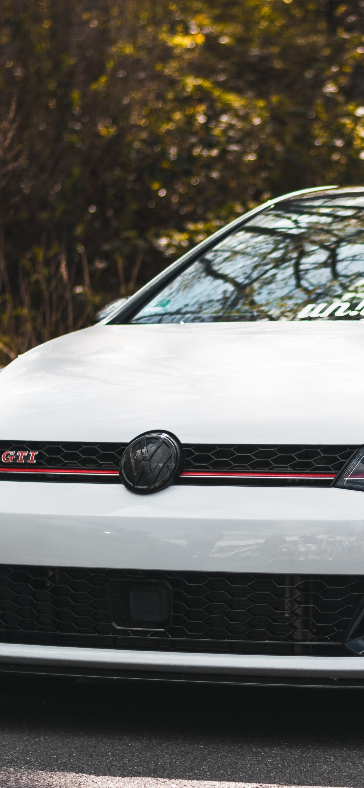 Обои авто, Фольксваген, Хэтчбек, обод, ГТИ в разрешении 1242x2688