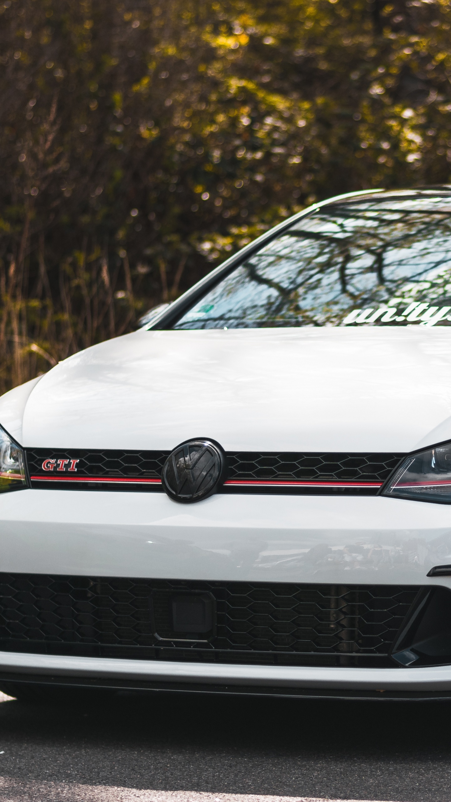 Обои авто, Фольксваген, Хэтчбек, обод, ГТИ в разрешении 1440x2560
