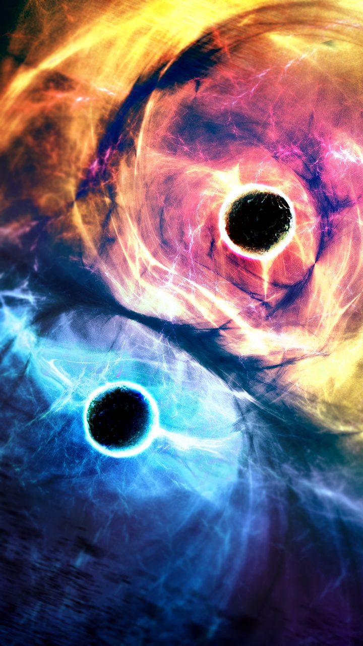 Обои космическое пространство, графический дизайн, арт, земля, крупный план в разрешении 720x1280