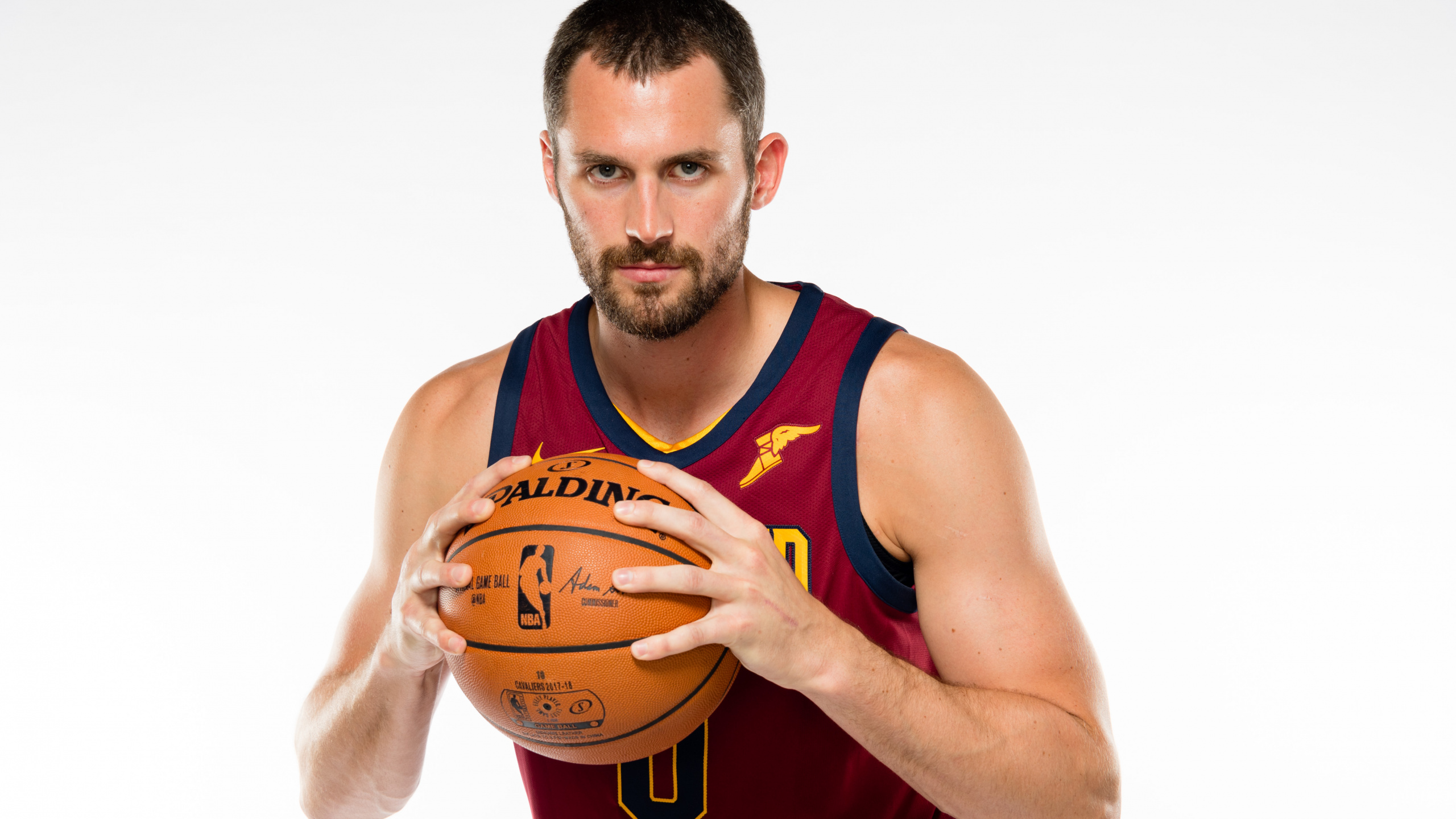 Обои Кевин Лав, Кливленд кавальерс, Баскетбол, мощный форвард, баскетболист в разрешении 2560x1440