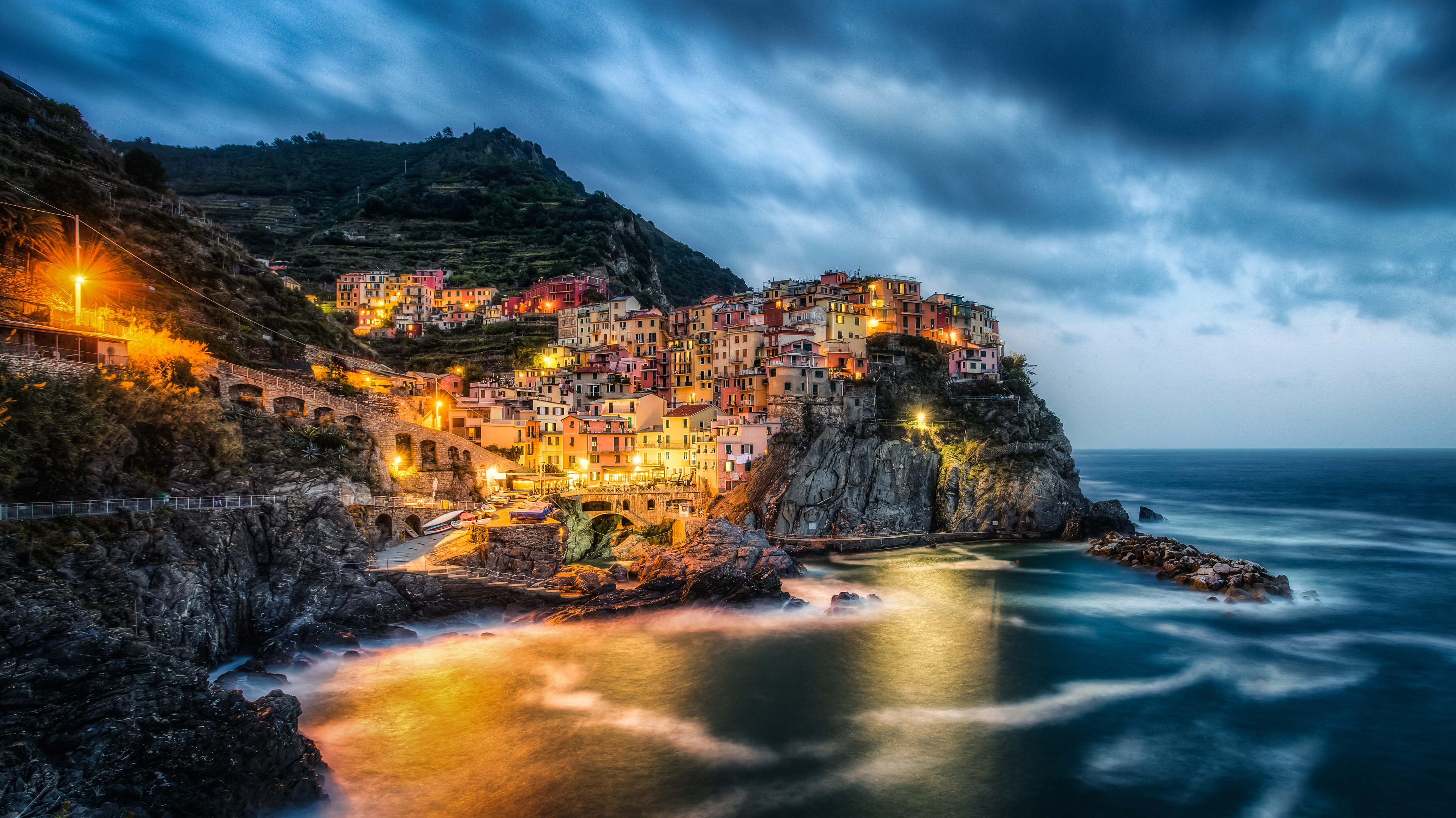 Обои природа, море, побережье, обрыв, берег в разрешении 3840x2160