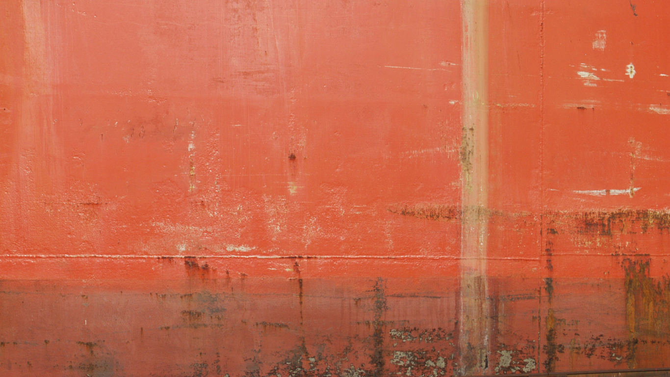 Обои акриловая краска, арт, красный цвет, Апельсин, стена в разрешении 1366x768