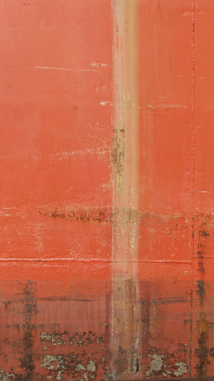 Обои акриловая краска, арт, красный цвет, Апельсин, стена в разрешении 750x1334