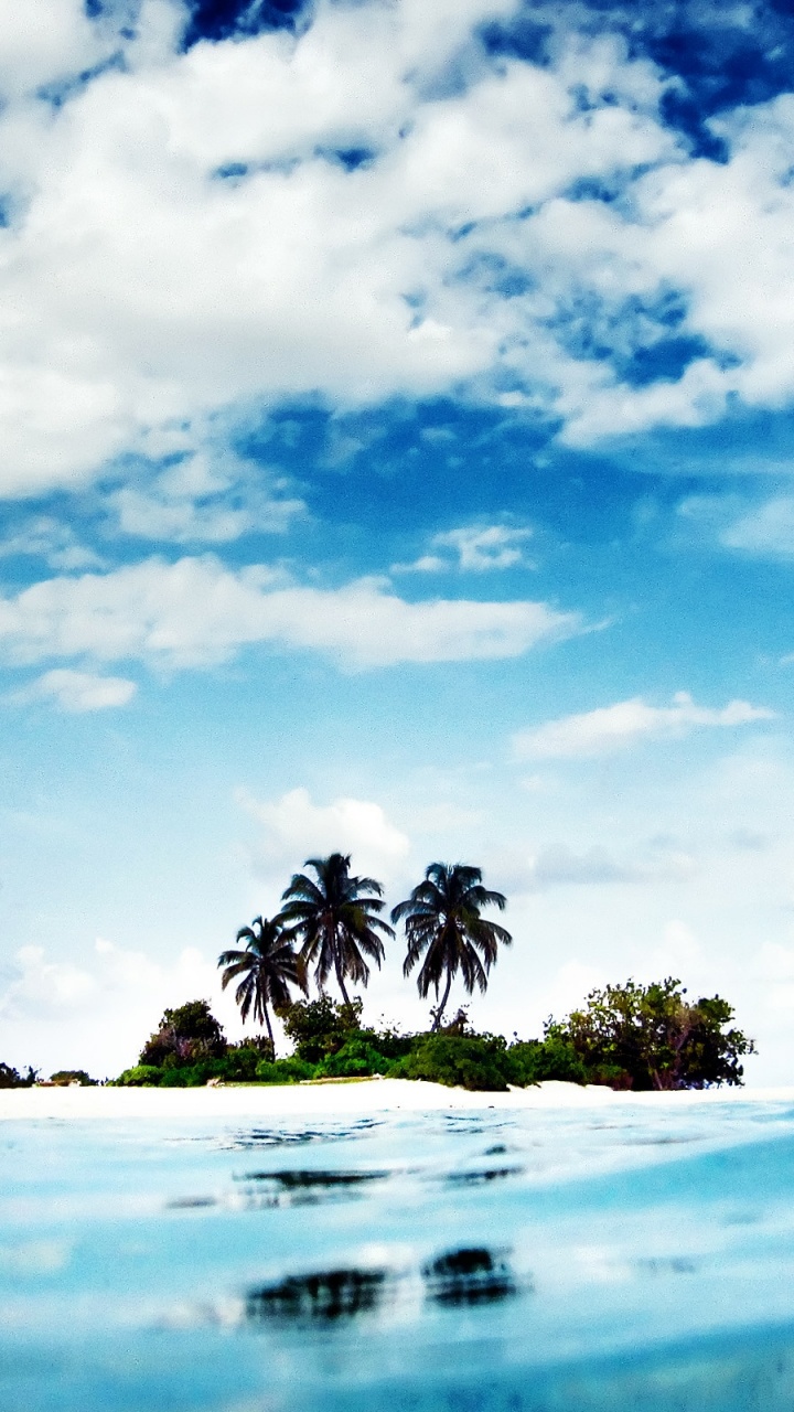 Обои море, вода, океан, дневное время, день в разрешении 720x1280