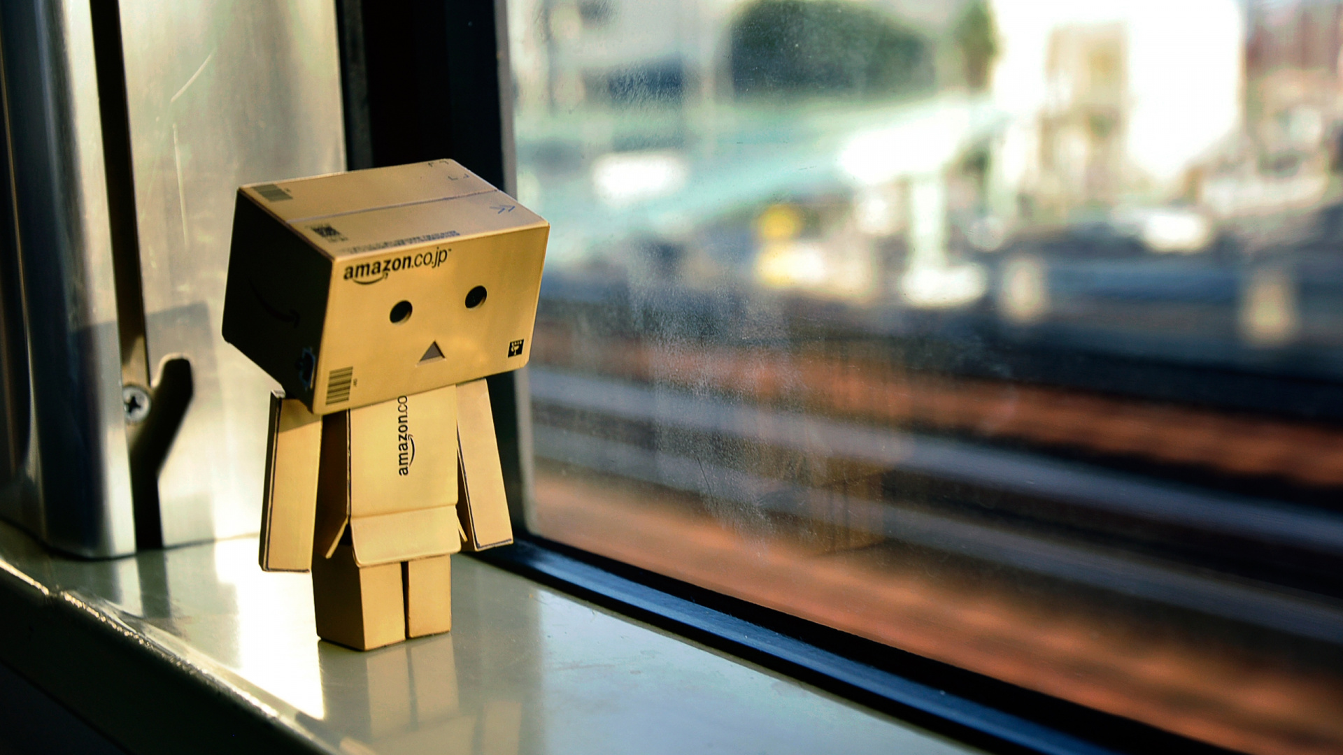 Обои danbo, картон, робот, amazoncom в разрешении 1920x1080