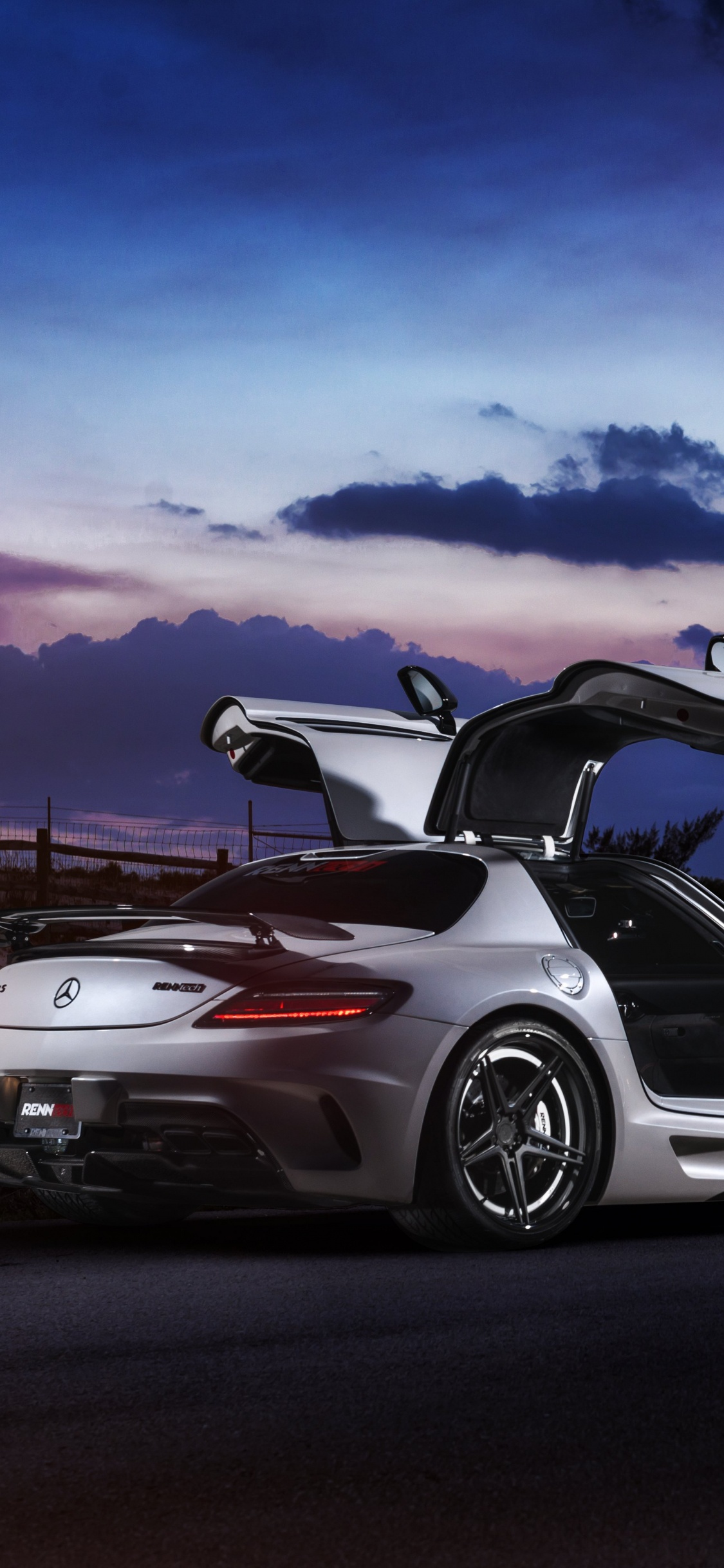 Обои авто, спорткар, суперкар, мощные машины, Мерседес АМГ в разрешении 1125x2436