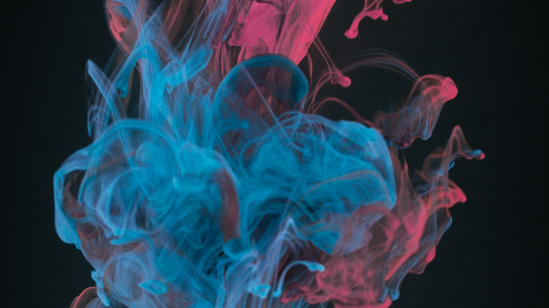 Обои абстрактное искусство, амолед, свет, цвет, синий цвет в разрешении 1920x1080