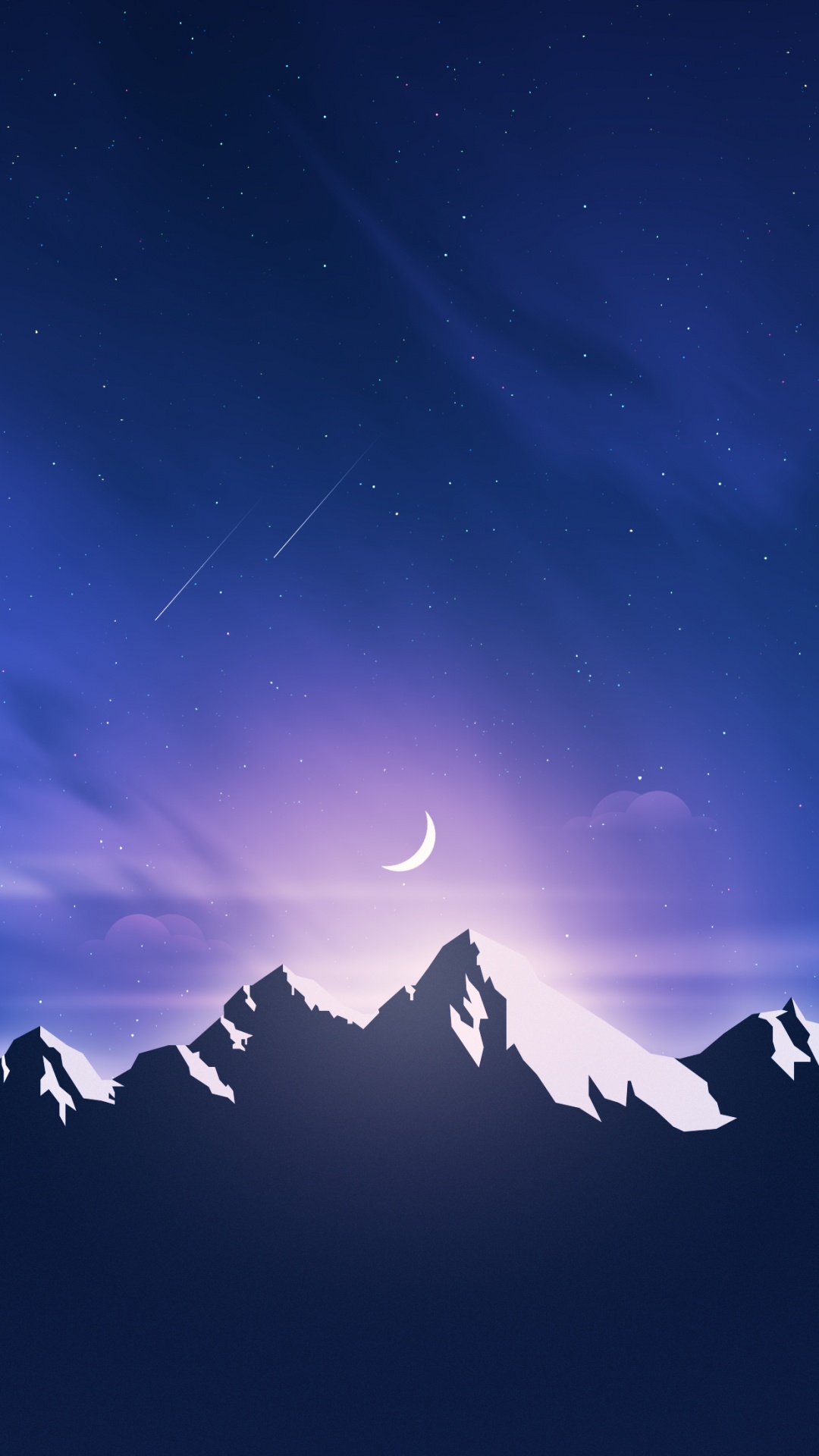 Обои гора, Долина, яблоко, смартфон, ios в разрешении 1080x1920