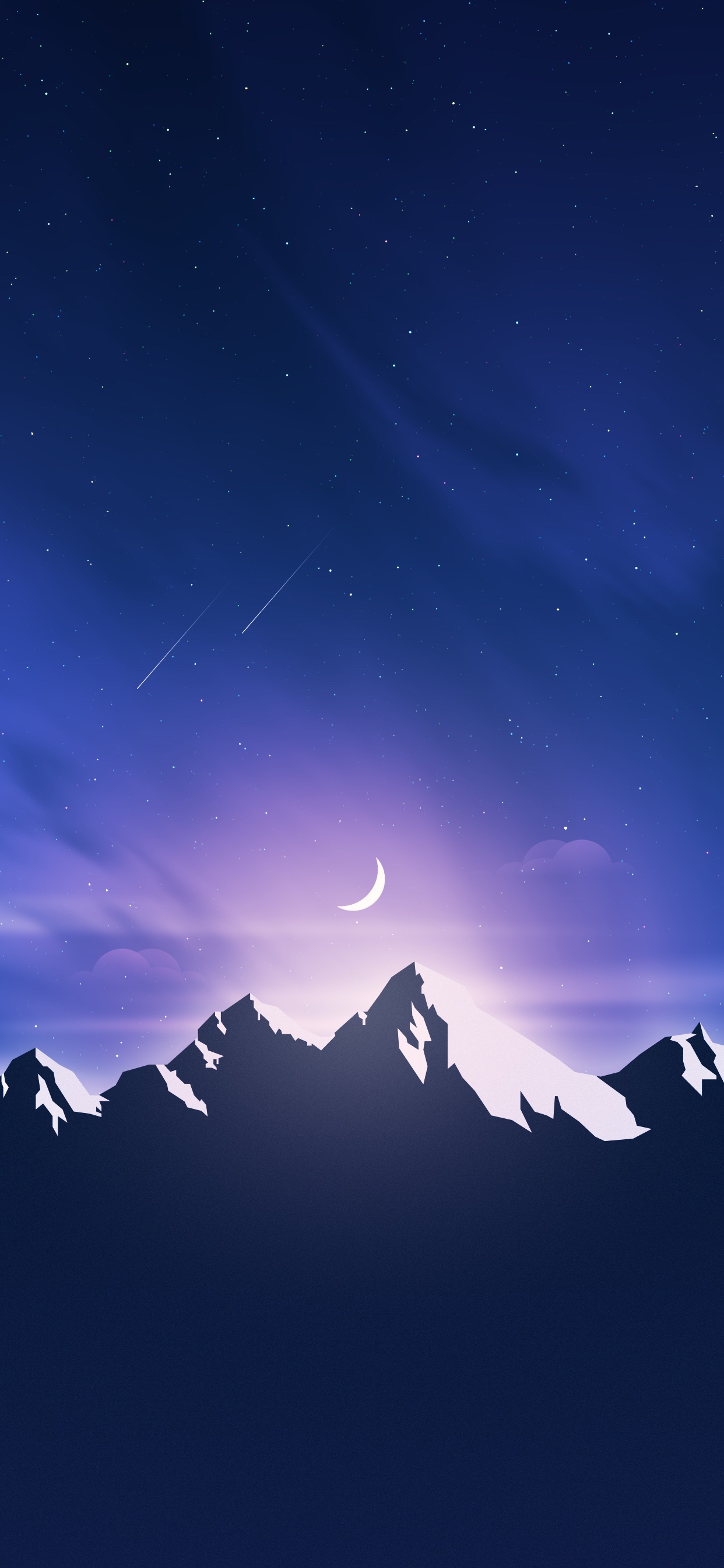 Обои гора, Долина, яблоко, смартфон, ios в разрешении 1242x2688