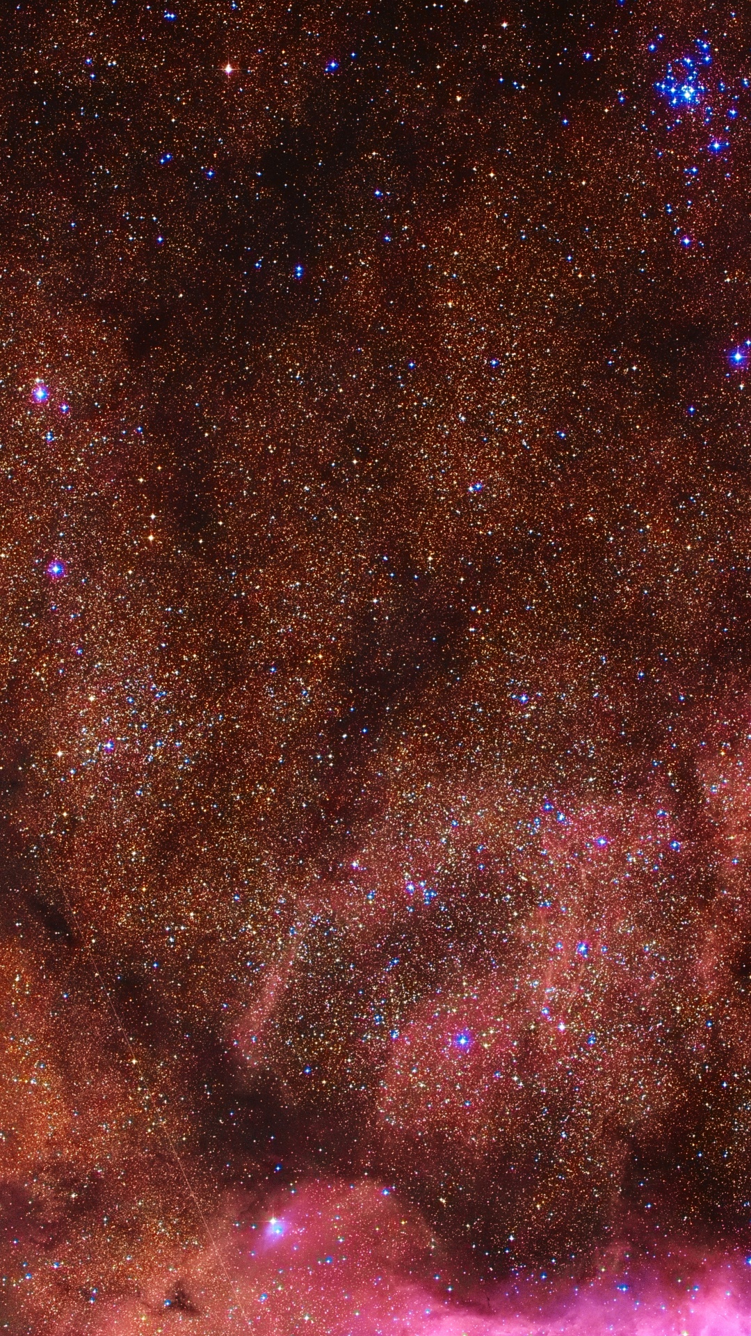 Обои звезда, Астрономия, туманность, атмосфера, Млечный Путь в разрешении 1080x1920