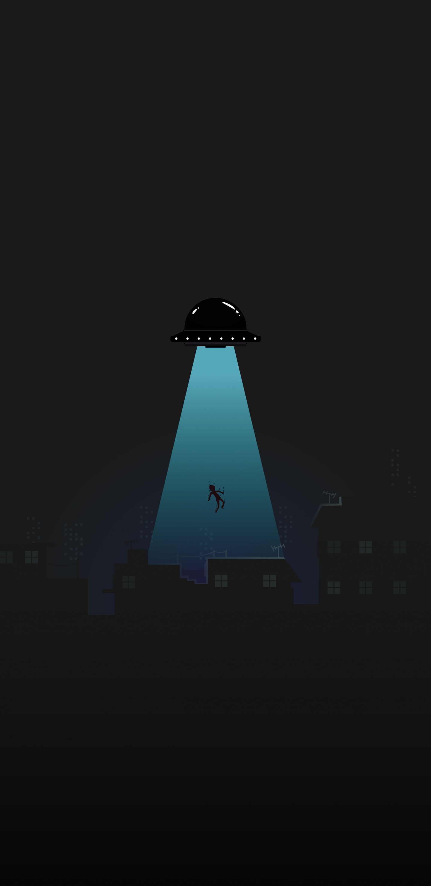 Обои внеземная жизнь, минимализм, Маяк, вышка, вода в разрешении 1440x2960