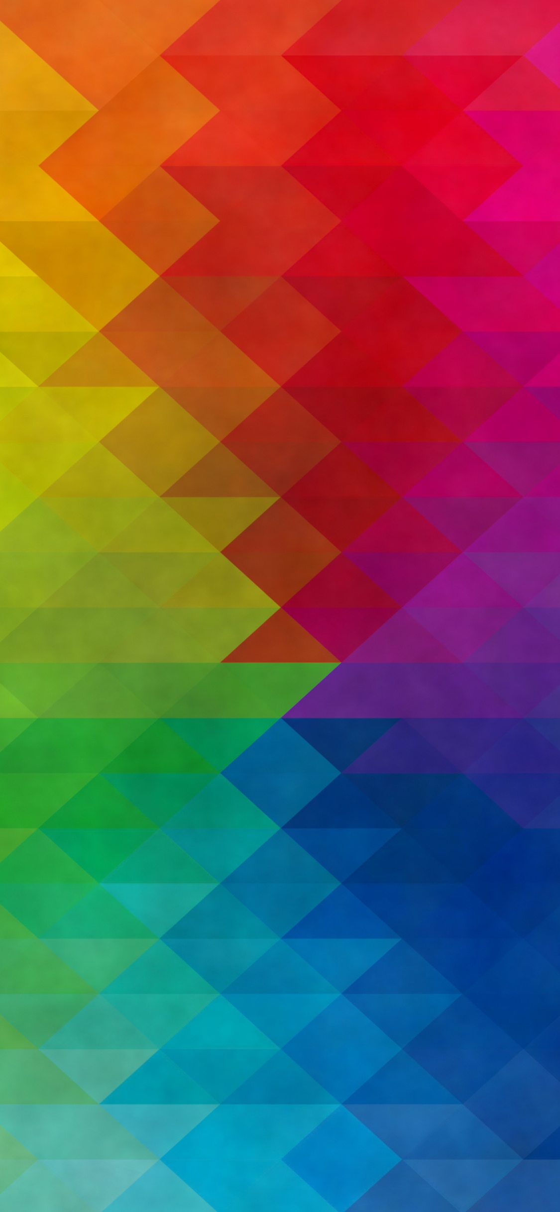 Обои цвет, желтый, синий, зеленый, узор в разрешении 1125x2436