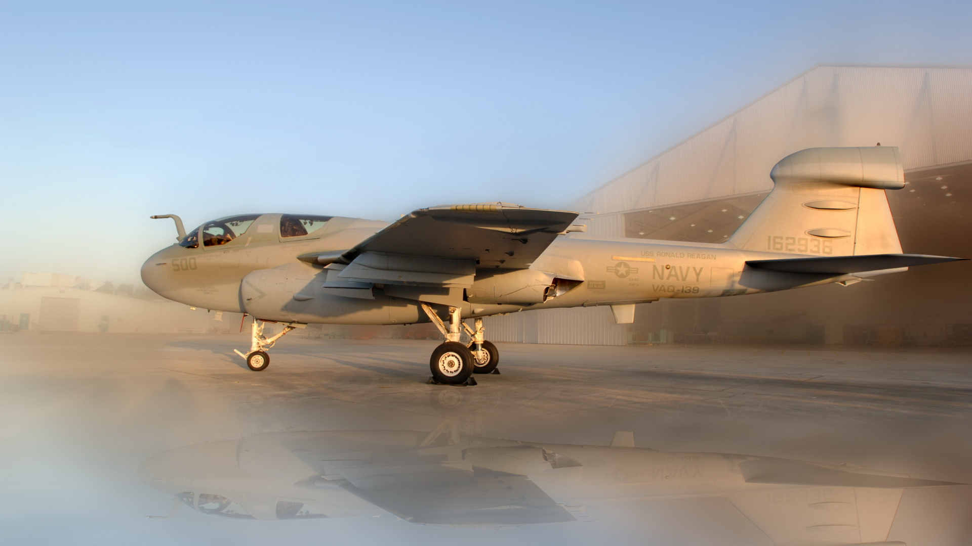 Обои самолеты, военный самолет, нортроп грумман, Грумман, самолет в разрешении 1920x1080