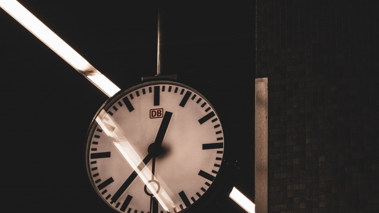 Обои марка, хронограф, материальное свойство, коричневый цвет, настенные часы в разрешении 1280x720