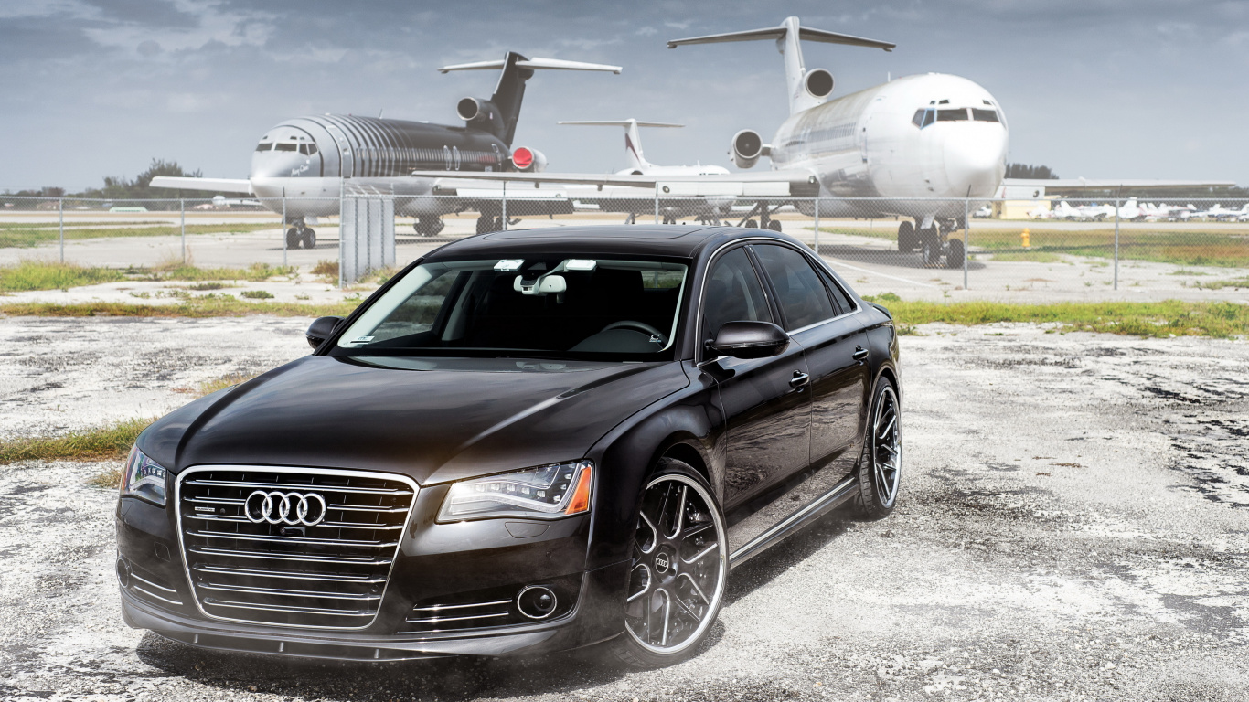 Обои 2018 Ауди А8, audi, авто, 2011 Audi А8, обод в разрешении 1366x768