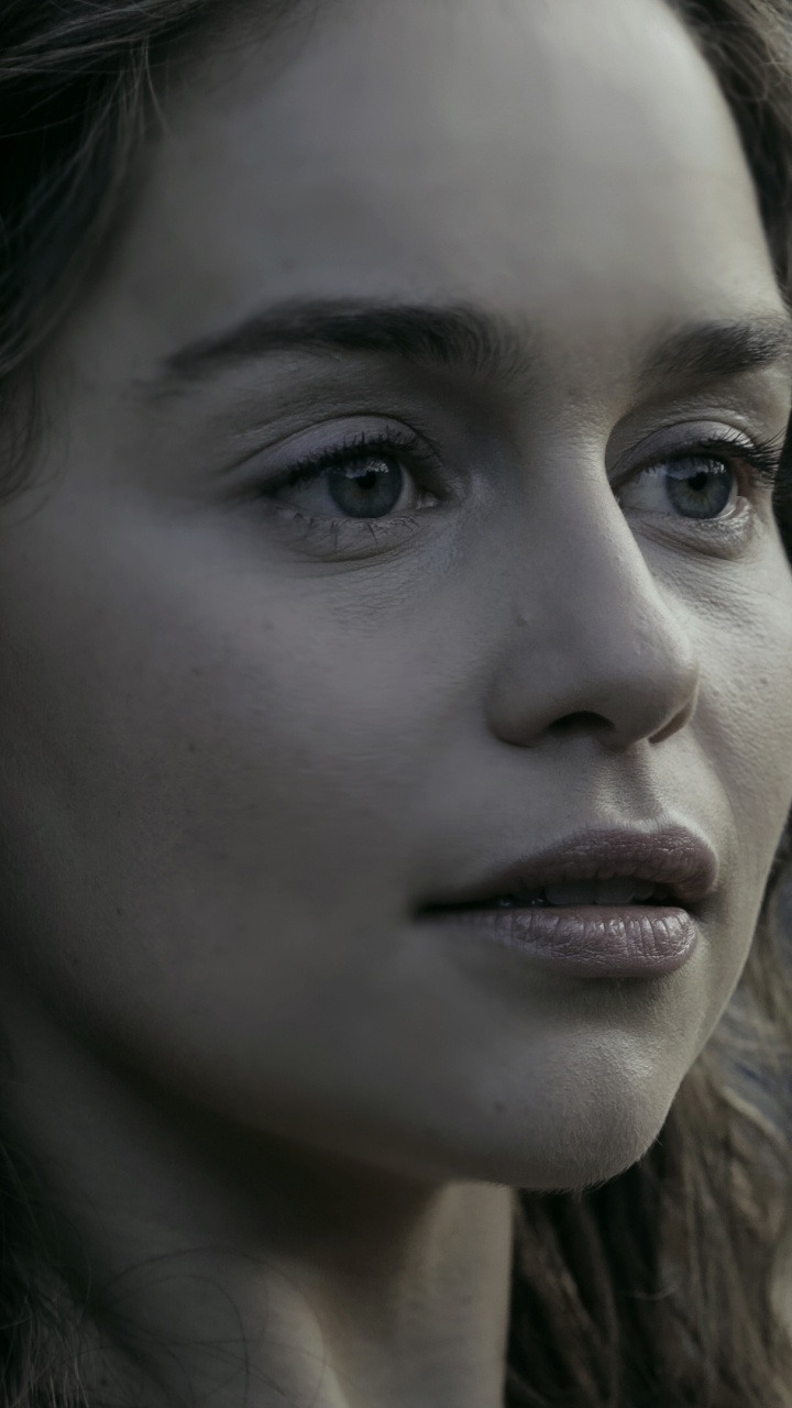 Обои Эмилия Кларк, Выше Подозрений, лицо, волосы, губа в разрешении 720x1280