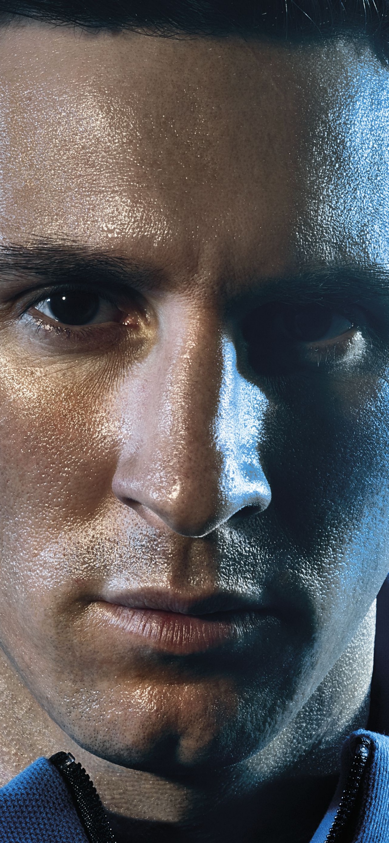 Обои Месси 5к, Лионель Месси, ФК Барселона, ЧМ 2018, лицо в разрешении 1242x2688