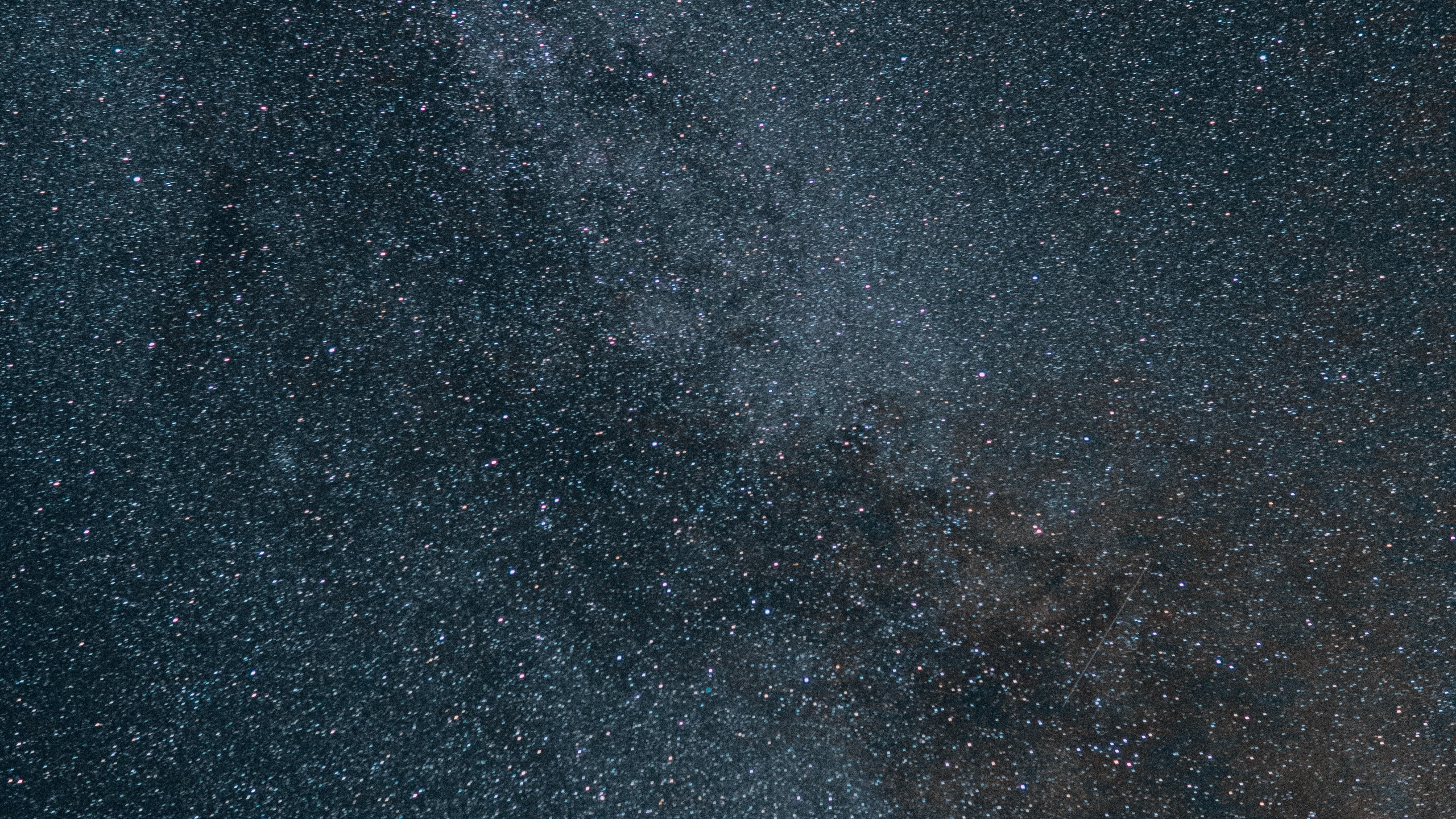 Обои атмосфера, черный, синий, джинсовая ткань, космос в разрешении 2560x1440