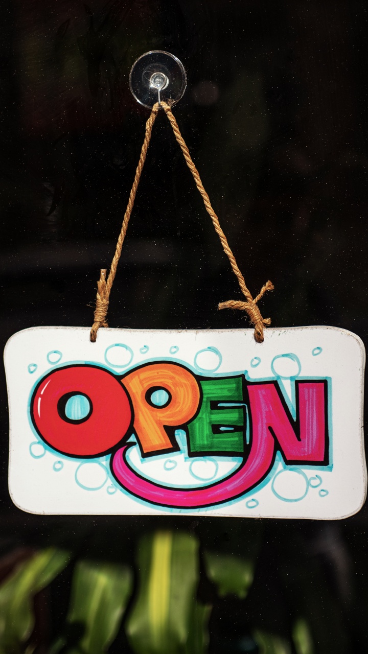 Обои знак, графика, текст, графический дизайн, розовый в разрешении 720x1280