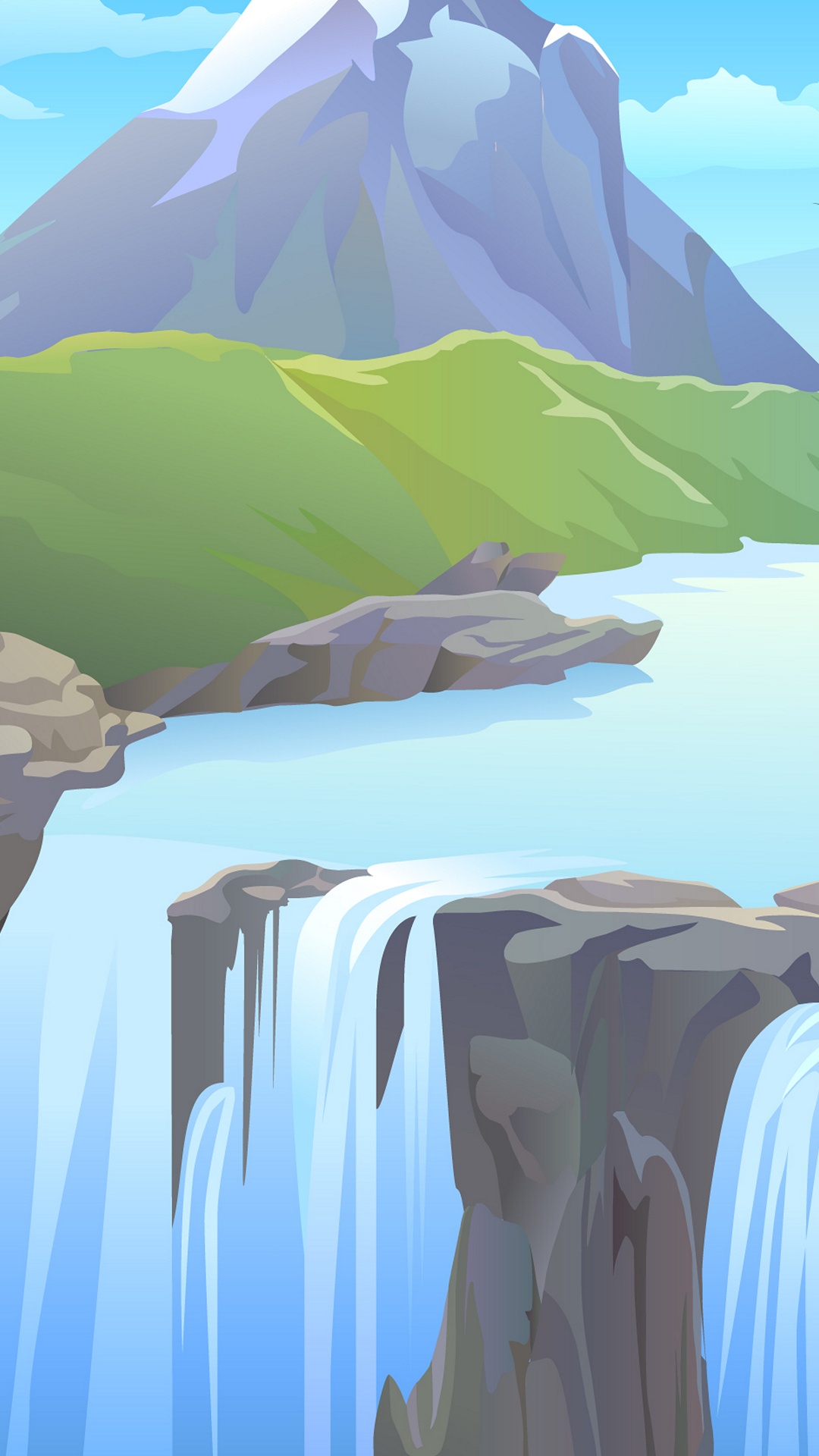 Обои иллюстрация, векторная графика, арт, идея, рисование в разрешении 1080x1920