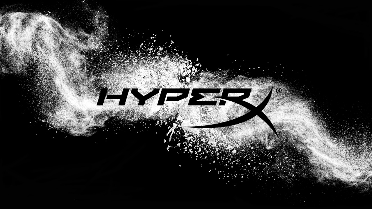 Обои графический дизайн, Модули памяти HyperX, волна, лого, Кингстон HyperX облако II в разрешении 1280x720