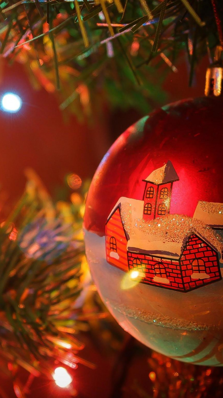 Обои Новый год, Рождественский день, Старый Новый год, рождественский орнамент, Рождество в разрешении 750x1334