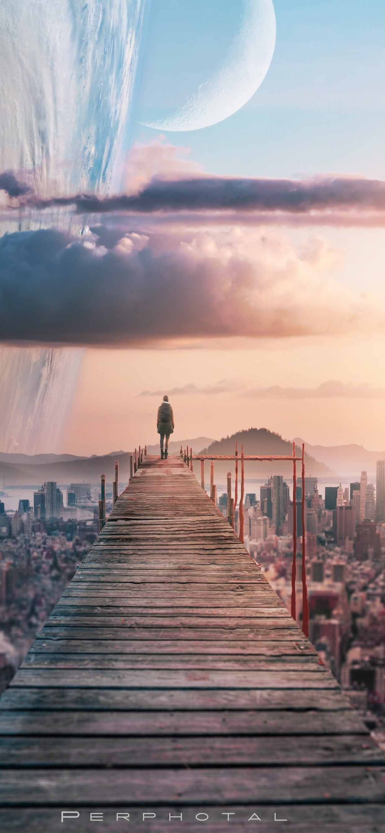 Обои облако, атмосфера, дневное время, мир, свет в разрешении 1242x2688