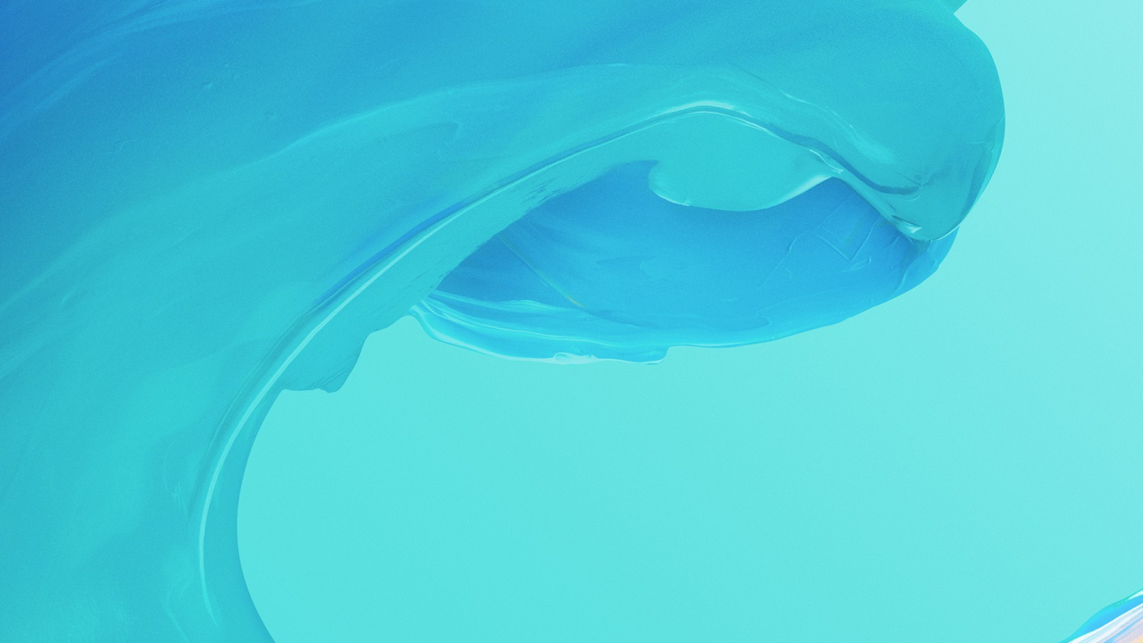 Обои OnePlus 6T, смартфон, андроид, OxygenOS на, вода в разрешении 1280x720